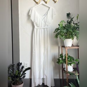 Baltic Born Katya Ruffle Maxi Dress